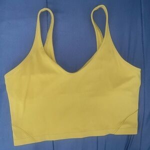 🍋 LIKE NEW Lululemon Align Tank Top (A/B Cup) - Auric Gold - Sz 12
